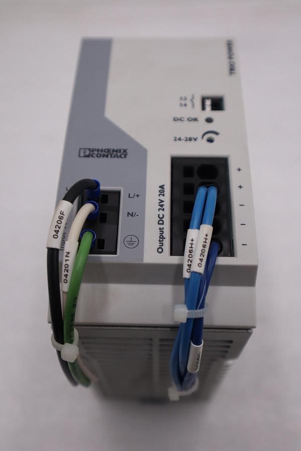 Used PHOENIX CONTACT TRIO-PS-2G/1AC/24DC/20 POWER SUPPLY STOCK H-841C