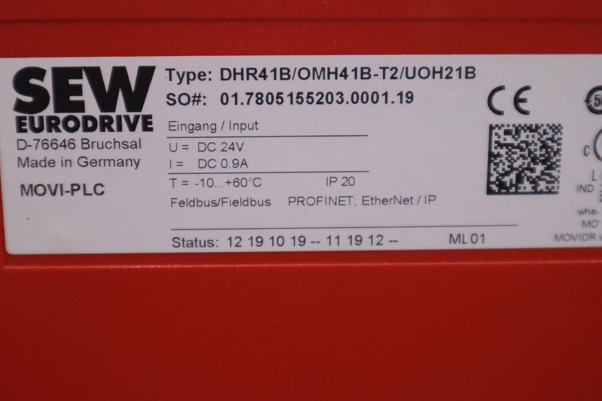 Used SEW Eurodrive DHR41B/OMH41B-T2/UOH21B MOVI-PLC STOCK H-784C