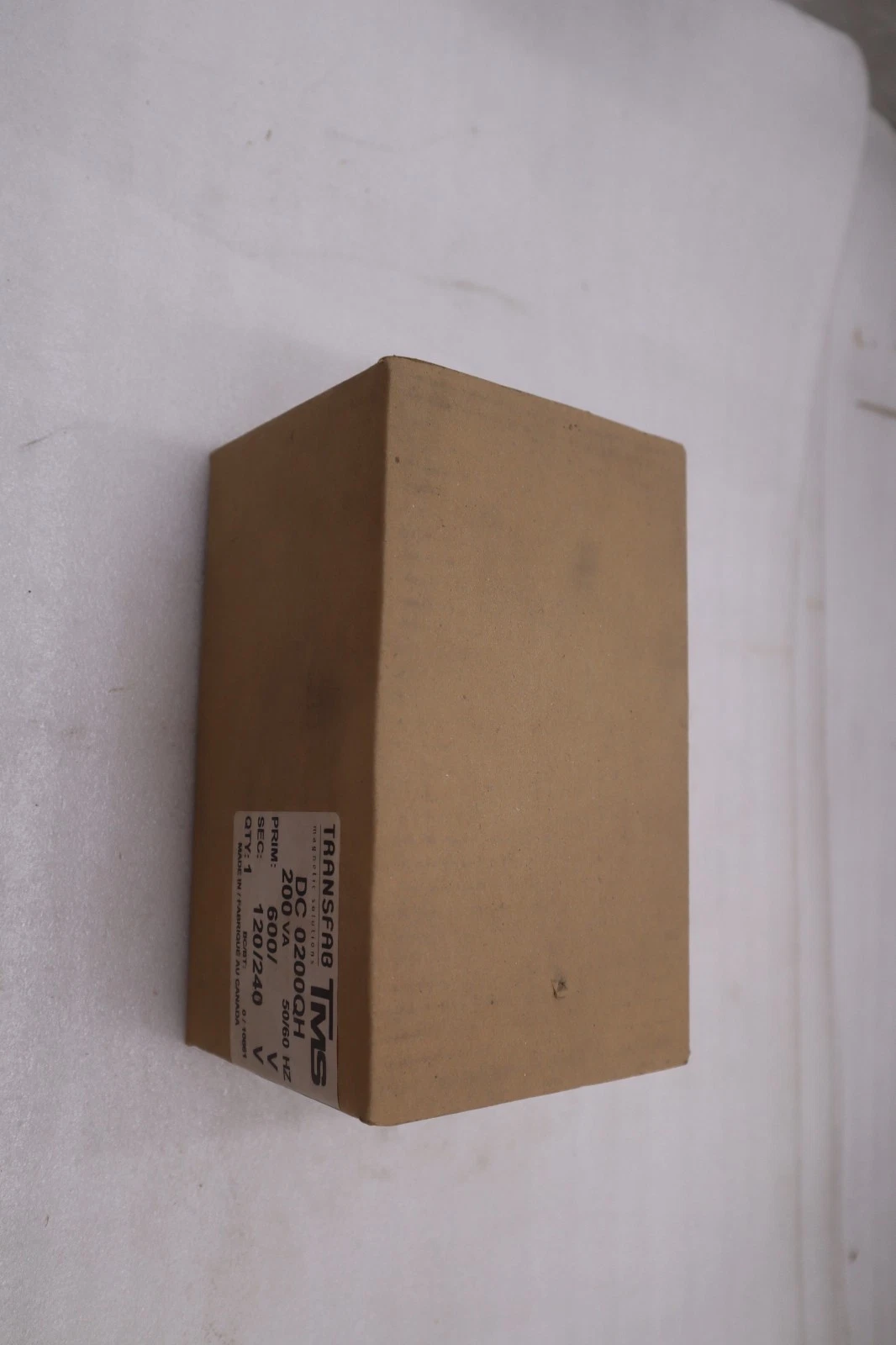 Used TRANSFAB TMS DC0200QH/ DC-0200-QH CONTROL TRANSFORMER - STOCK GF1048