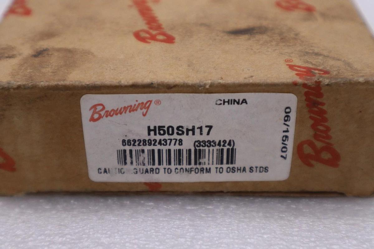 Used NEW Browning H50SH17 Roller Chain Sprocket STOCK H1080A