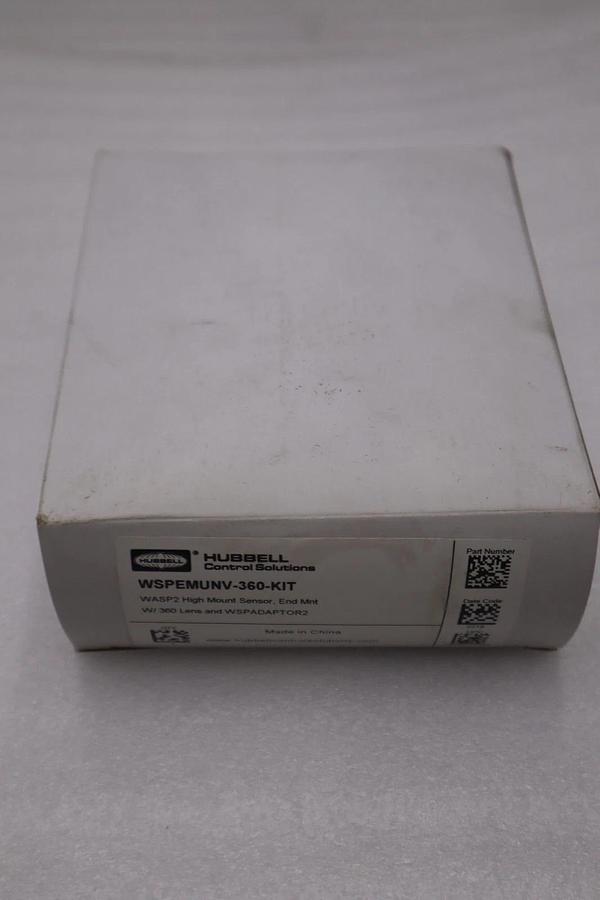 Used HUBBELL WSPEMUNV-360-KIT WSPADAPTOR2 OCCUPANCY SENSOR - STOCK GF103A