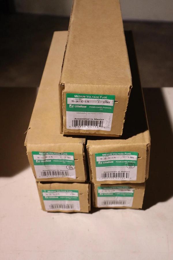 LITTELFUSE 702R1C275 / 70-2R-1C-2.75 R-RATED MEDIUM VOLTAGE FUSE 2.75KV #5792