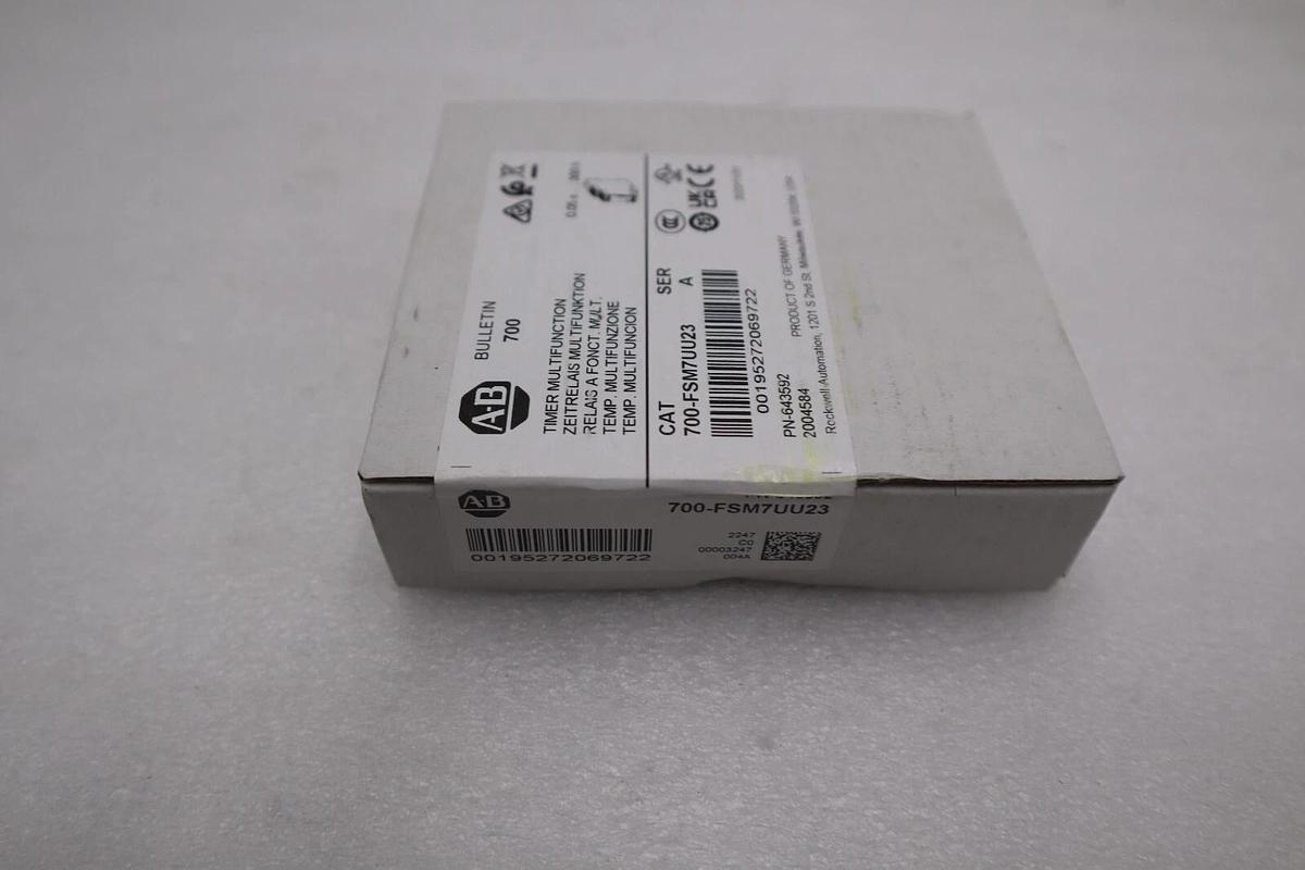 Sealed NEW Allen Bradley 700-FSM7UU23 Series A 0.05sec-300hr Timing Relay