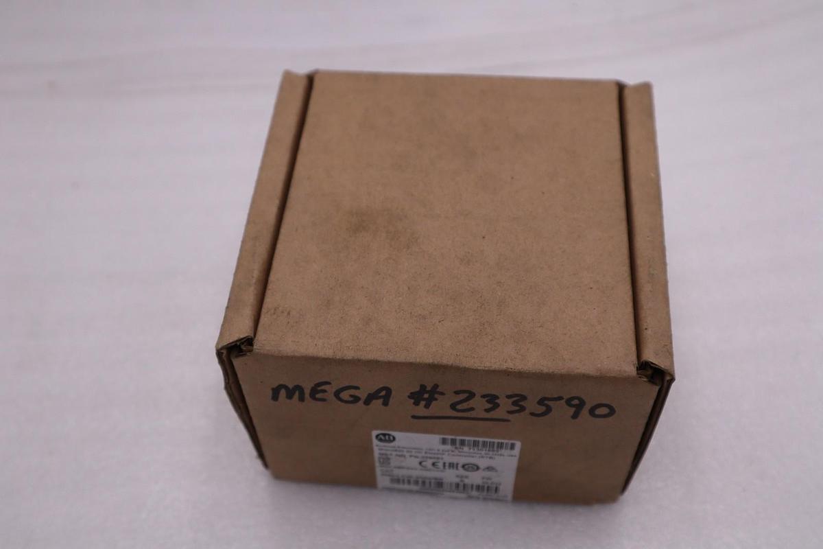 Used Allen-Bradley 2080-LC20-20QWBR Micro820 CONTROLLER - STOCK GF62