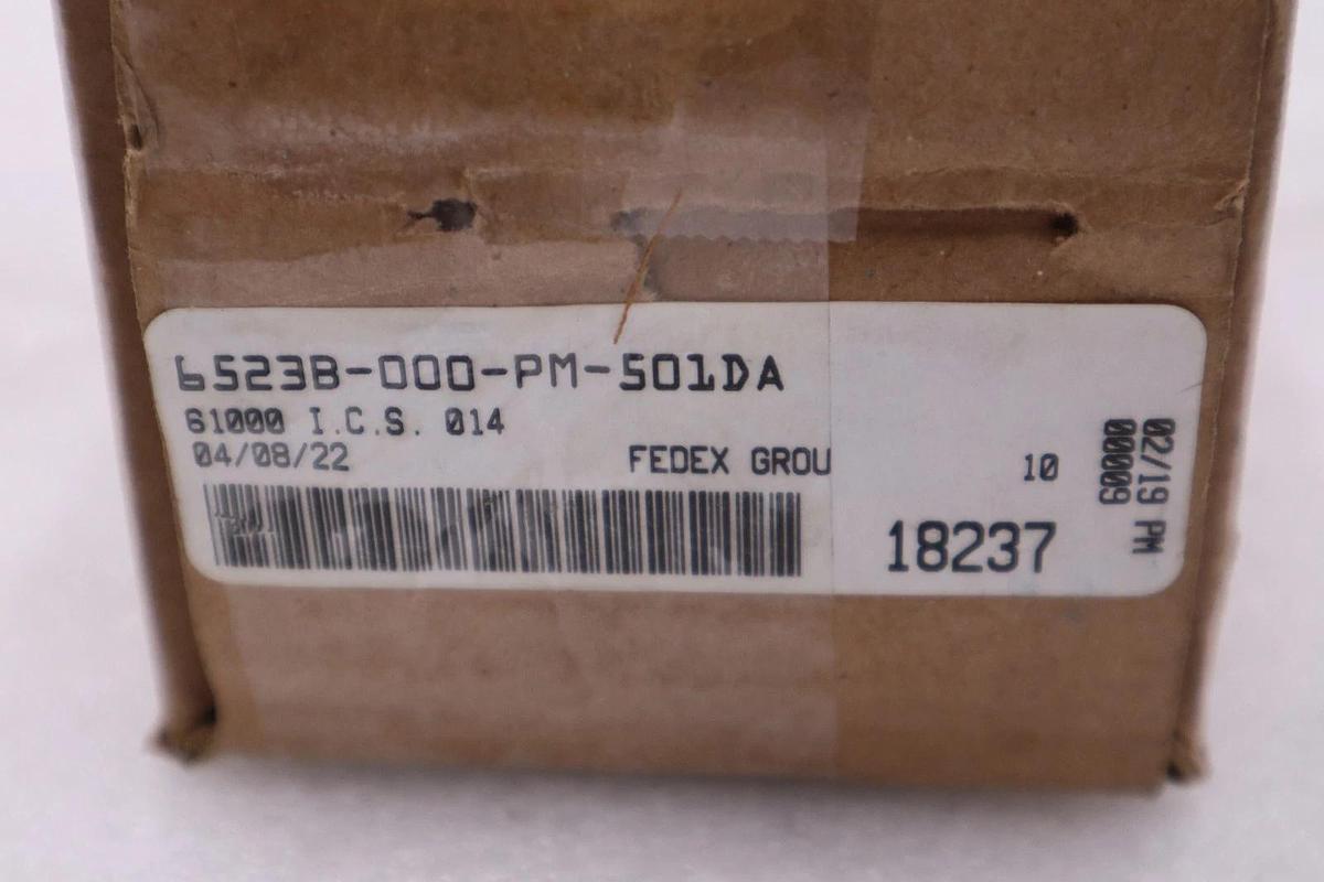 MAC VALVES INC 6523B-000-PM-501DA / 6523B000PM501DA NEW UNIT STOCK H822A