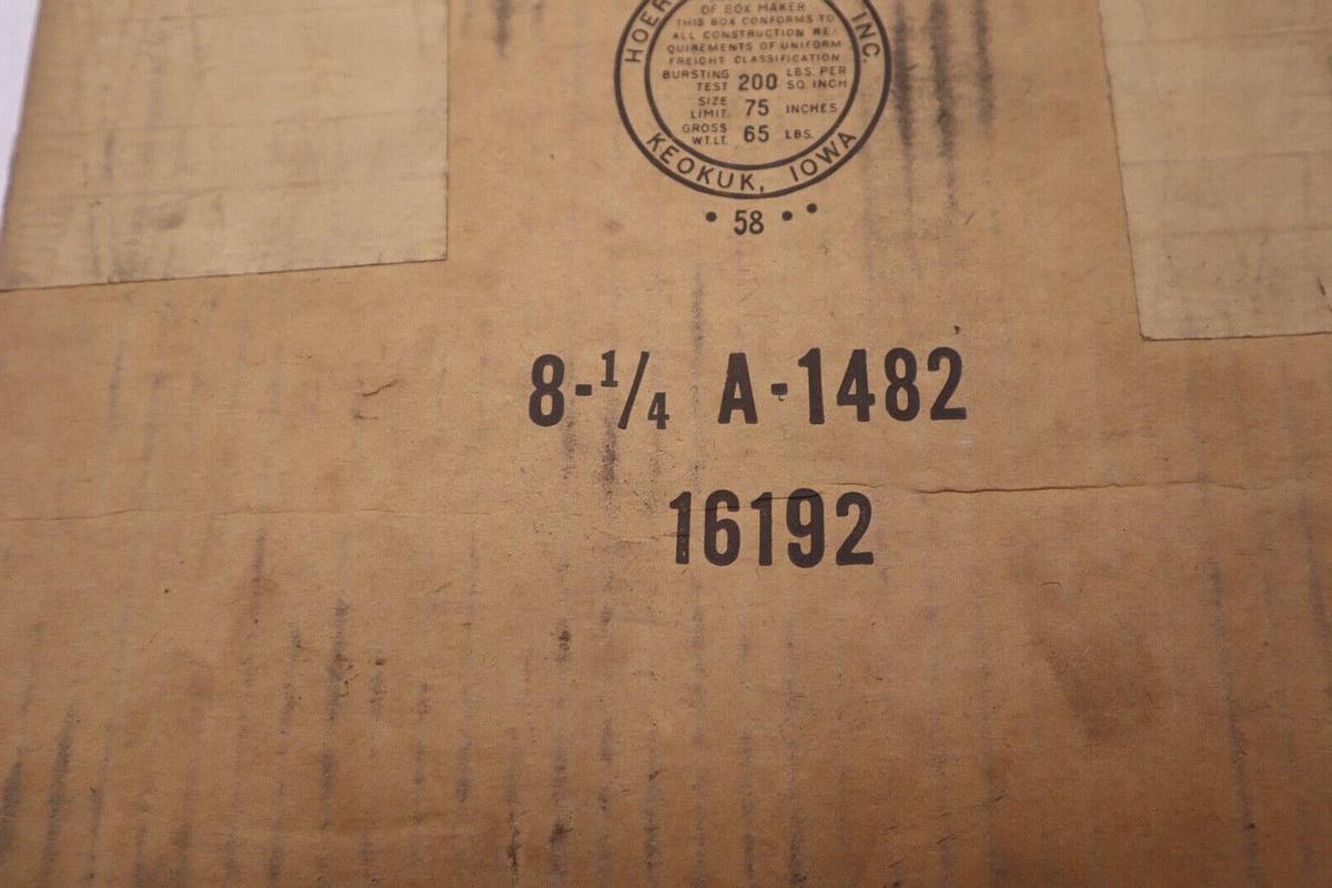 Used WARNER ELECTRIC BREAK AND CLUTCH 8-1/4 16192 STOCK #B-845