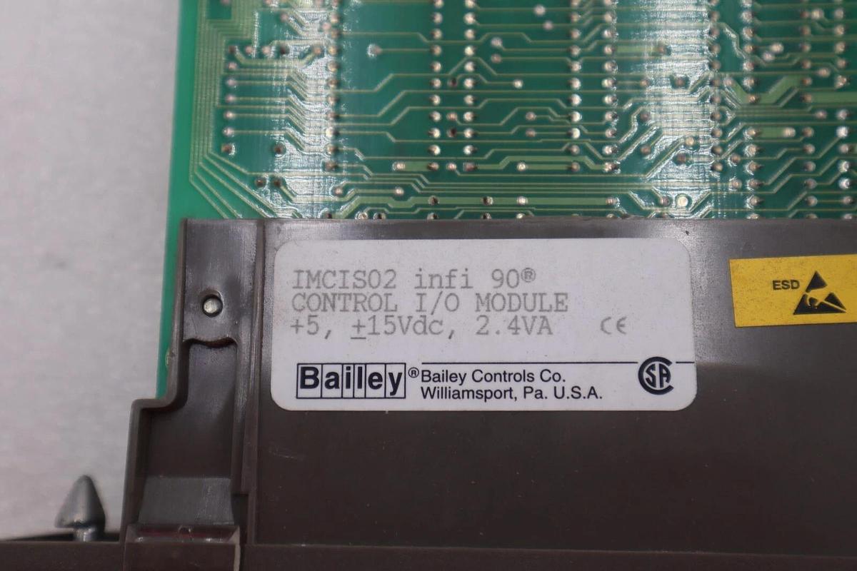 Used Bailey Infi 90 IMCISO2 Control I/O Module PLC 2.4VA Multifunction #K-1621