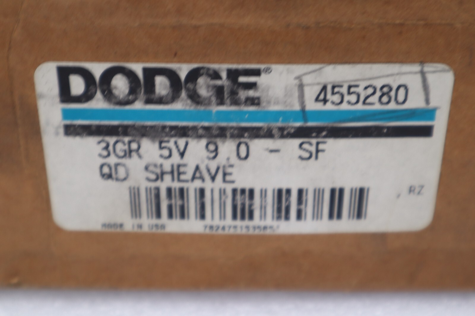 DODGE 3/5V9.0-SF 455280 NSNB - SHEAVE / PULLEY STOCK 2960-C