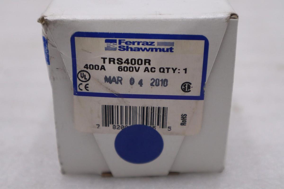 Ferraz Shawmut TRS400R Tri-Onic Time Delay Fuse 400Amp 600v. NEW IN BOX #GF-1109