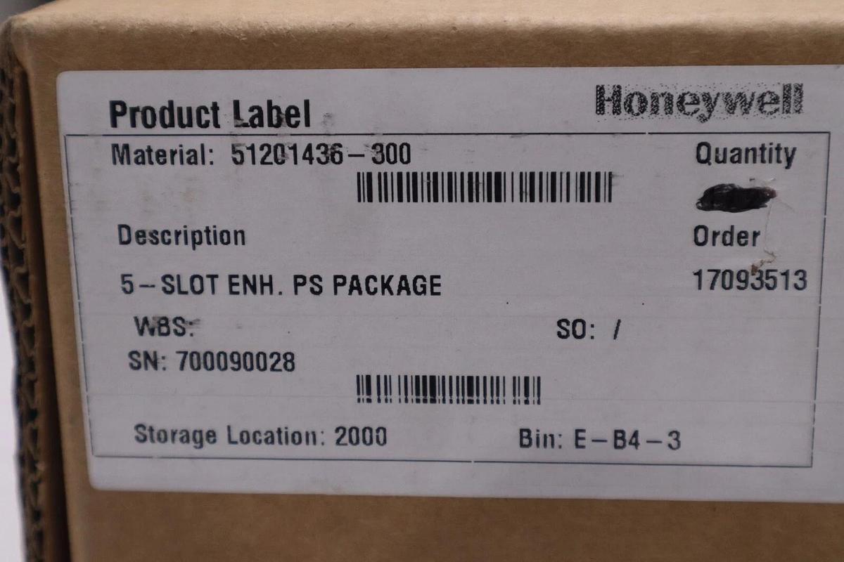 Used HONEYWELL 51201436-300 / 51201436300 POWER SUPPLY NEW IN BOX STOCK G93