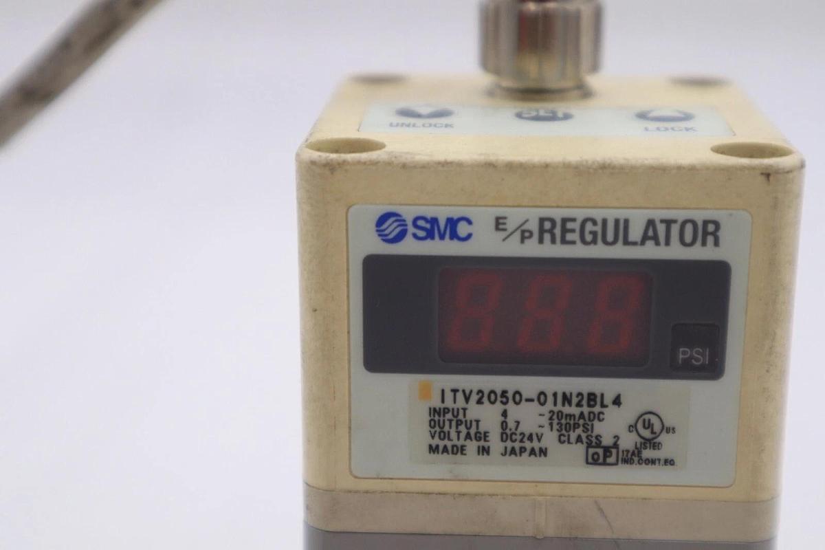 Used SMC ITV2050-01N2BL4 / ITV205001N2BL4 (USED) STOCK K-2374