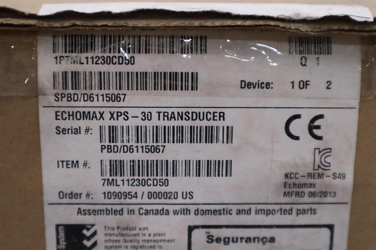 Used NEW IN BOX SIEMENS MILLTRONICS Echomax XPS-30 Ultrasonic Transducer STOCK H456