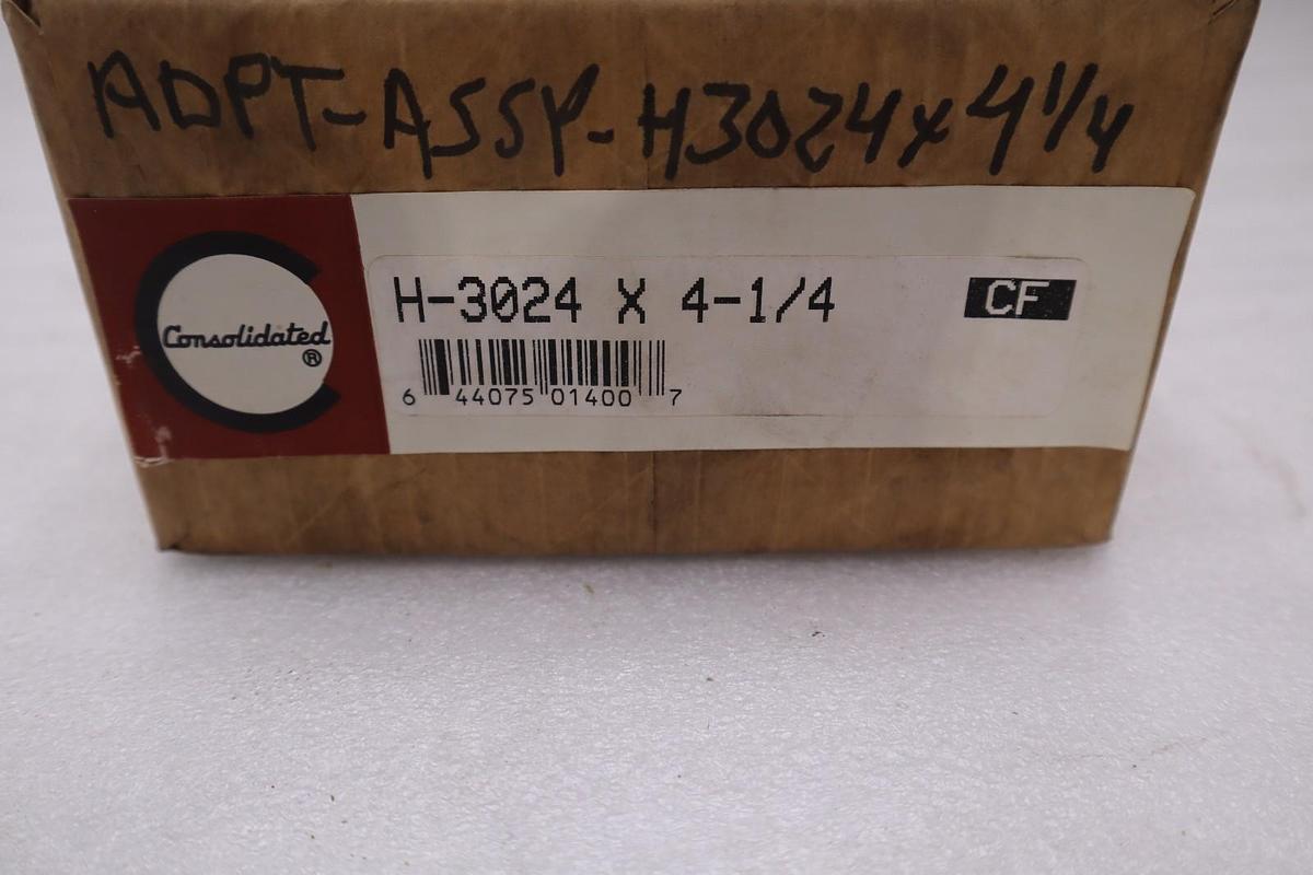 CONSOLIDATED H-3024X4-1/4 BEARING ADAPTER - NEW IN BOX - STOCK GF1274
