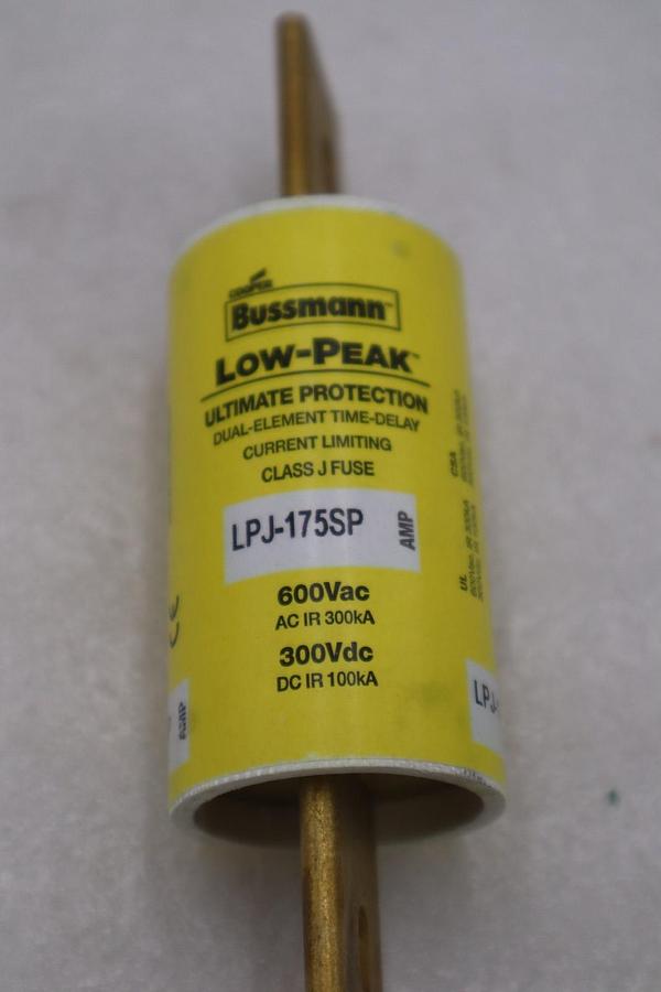 Bussmann - LPJ-175SP - Eaton Fuse Class J - NEW IN BOX - STOCK GF528A