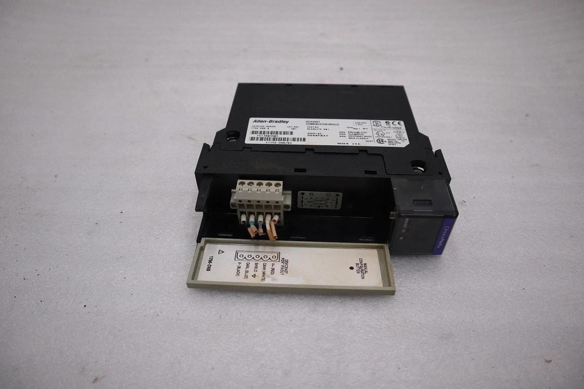 Used Allen Bradley 1756-DNB /B ControlLogix DeviceNet Communications Module STK 3533A