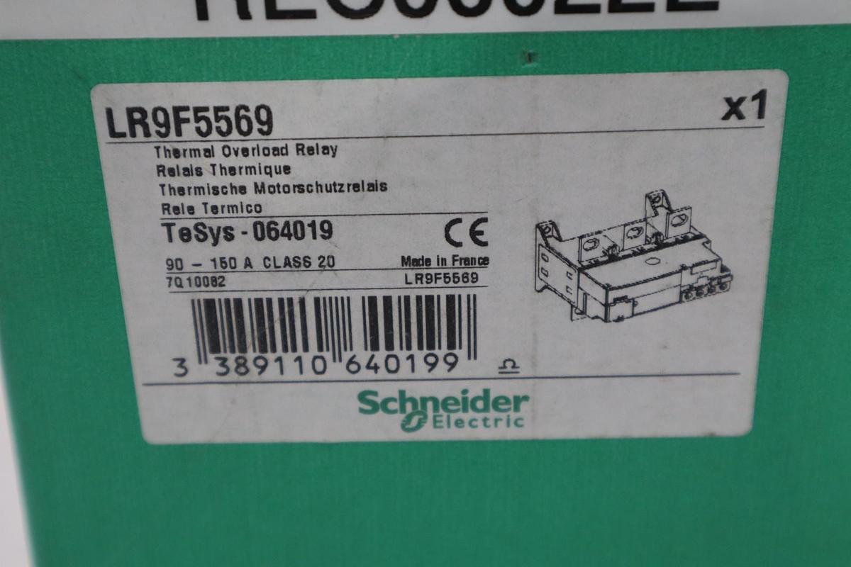 Telemecanique Solid State Overload Relay LR9F5569 NEW WITH BOX STOCK 848B