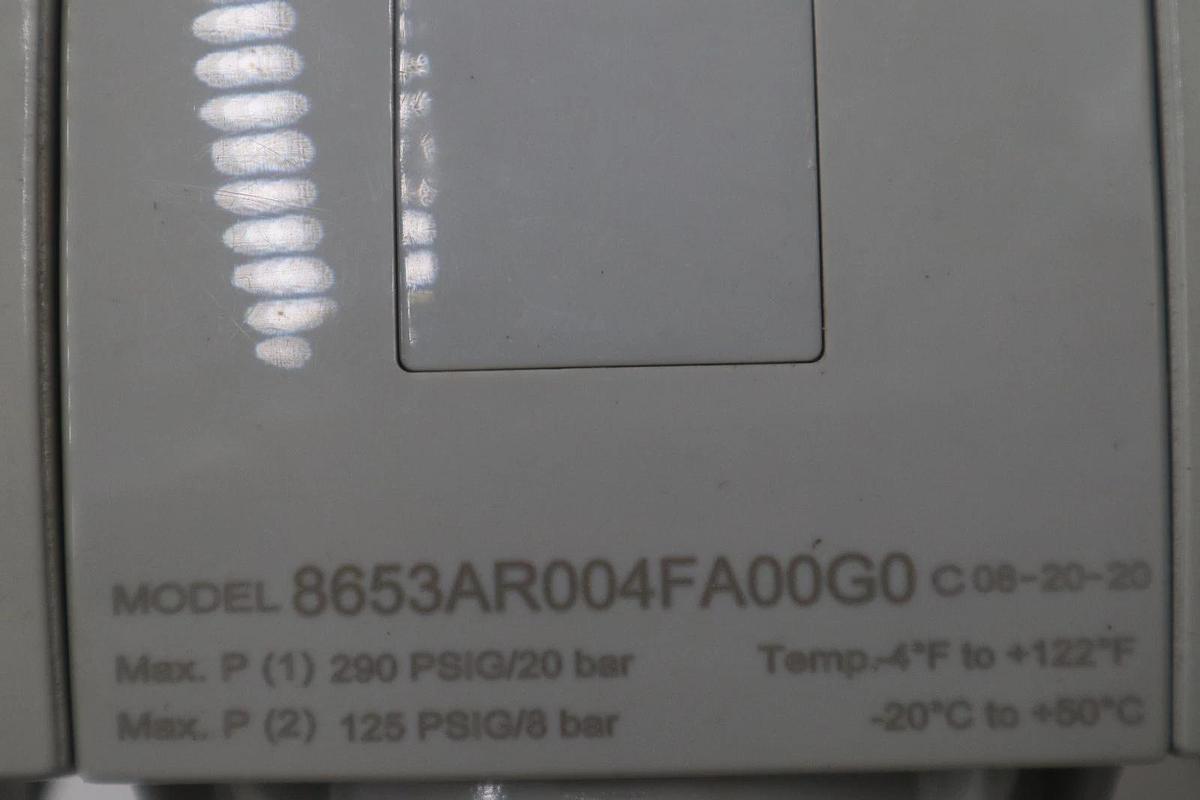 Used SET OF 4 - ASCO 8653AL0M40A0000 1/2" Pneumatic Lubricator – STOCK GF999