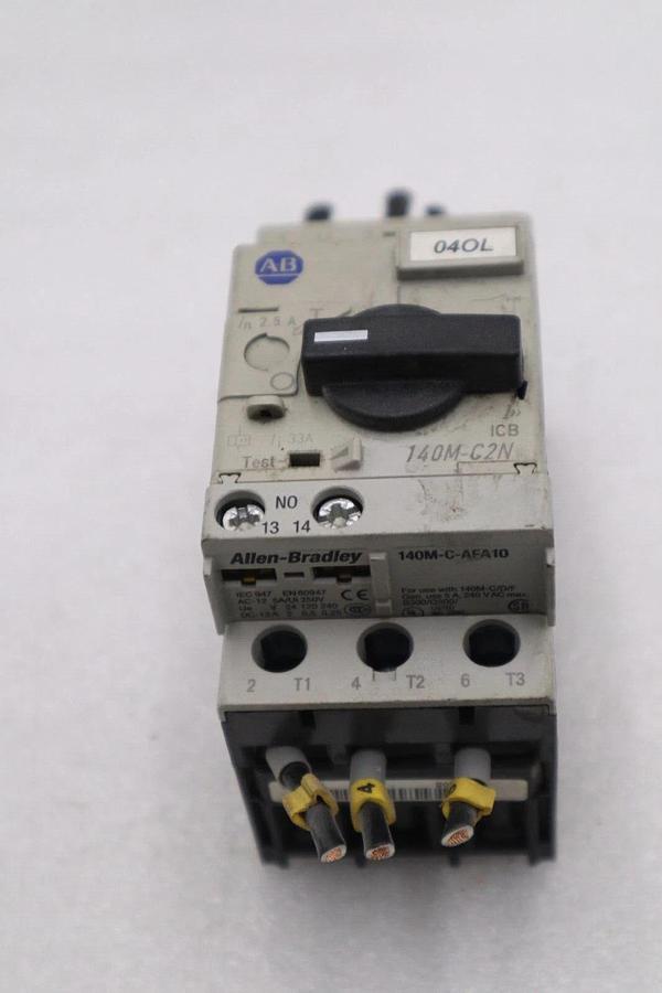 Used Allen-Bradley 140M-C2N-B25 Ser. C Circuit Protector Breaker AB STOCK K-446-A