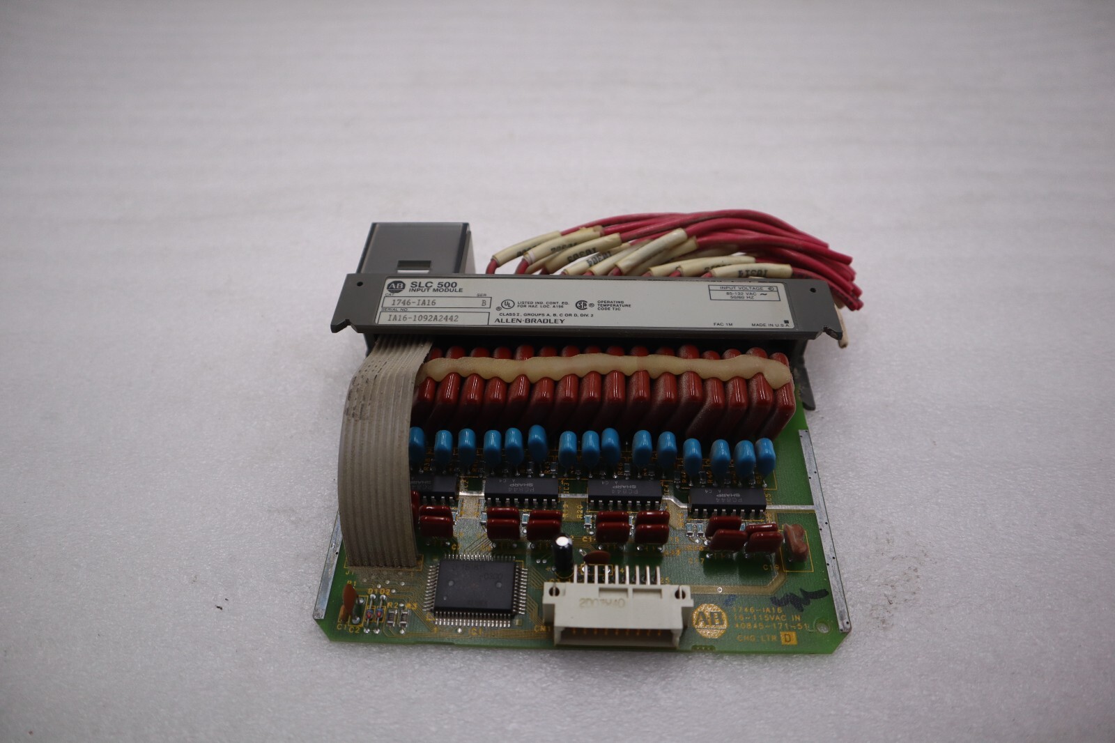 Used New Allen Bradley SLC500 Input Module 1746-IA16 Ser B AB STOCK K-3951