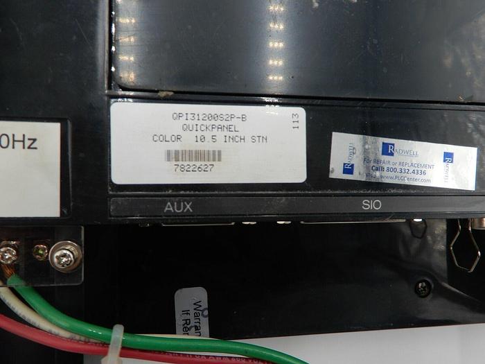 Used GE FANUC QUICKPANEL QPI31200S2P-B COLOR TOUCH PANEL STOCK NUMBER 305