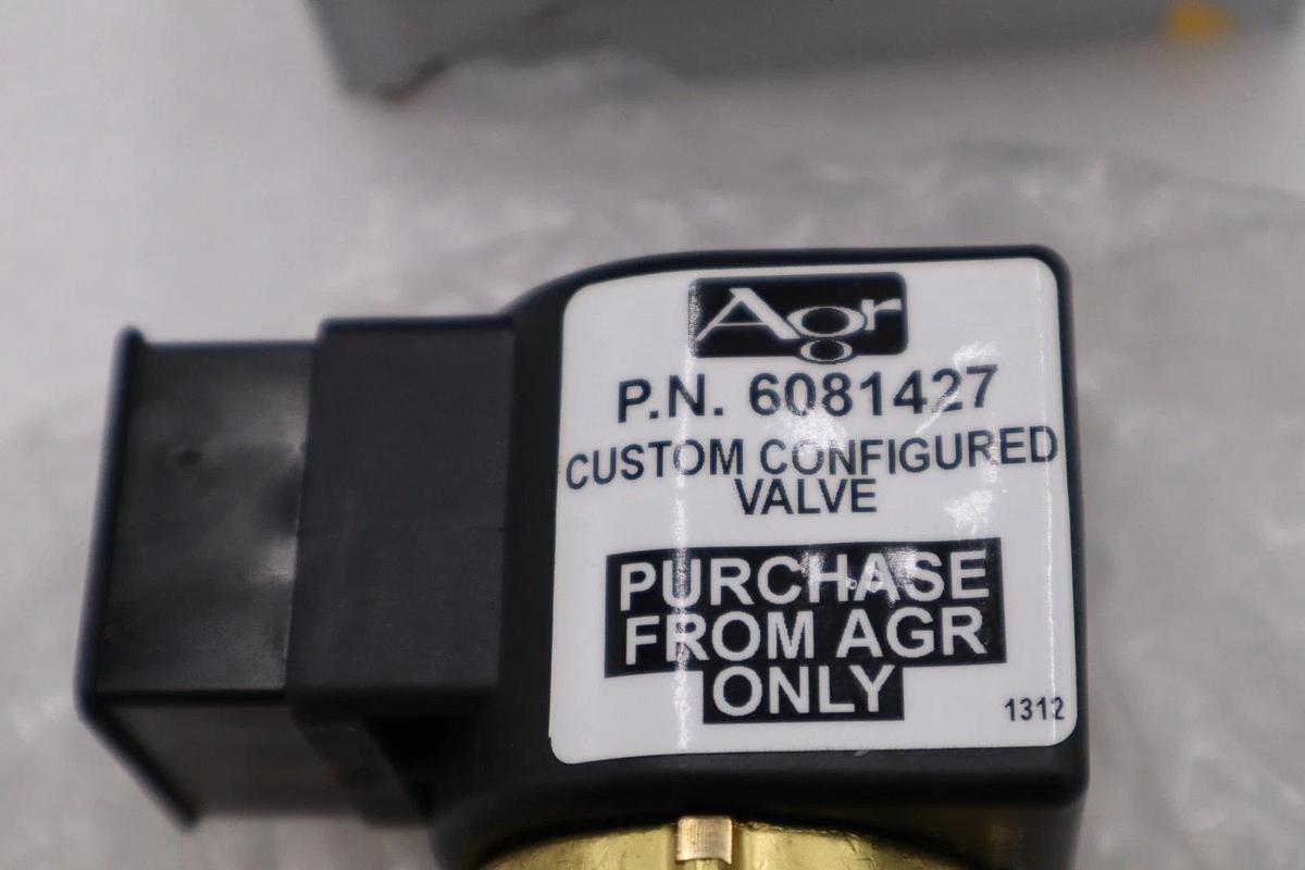 Used PARKER 73216BN2MT00N0D100C2 2-WAY BRASS BODY SOLENOID VALVE STOCK H392A