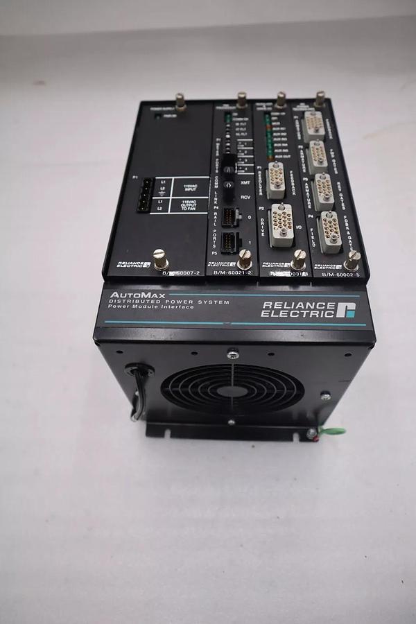 Used RELIANCE 805401-1S INTERFACE RACK MODULE W/ B/M-60021-2 60031-4 60002-5 #G251