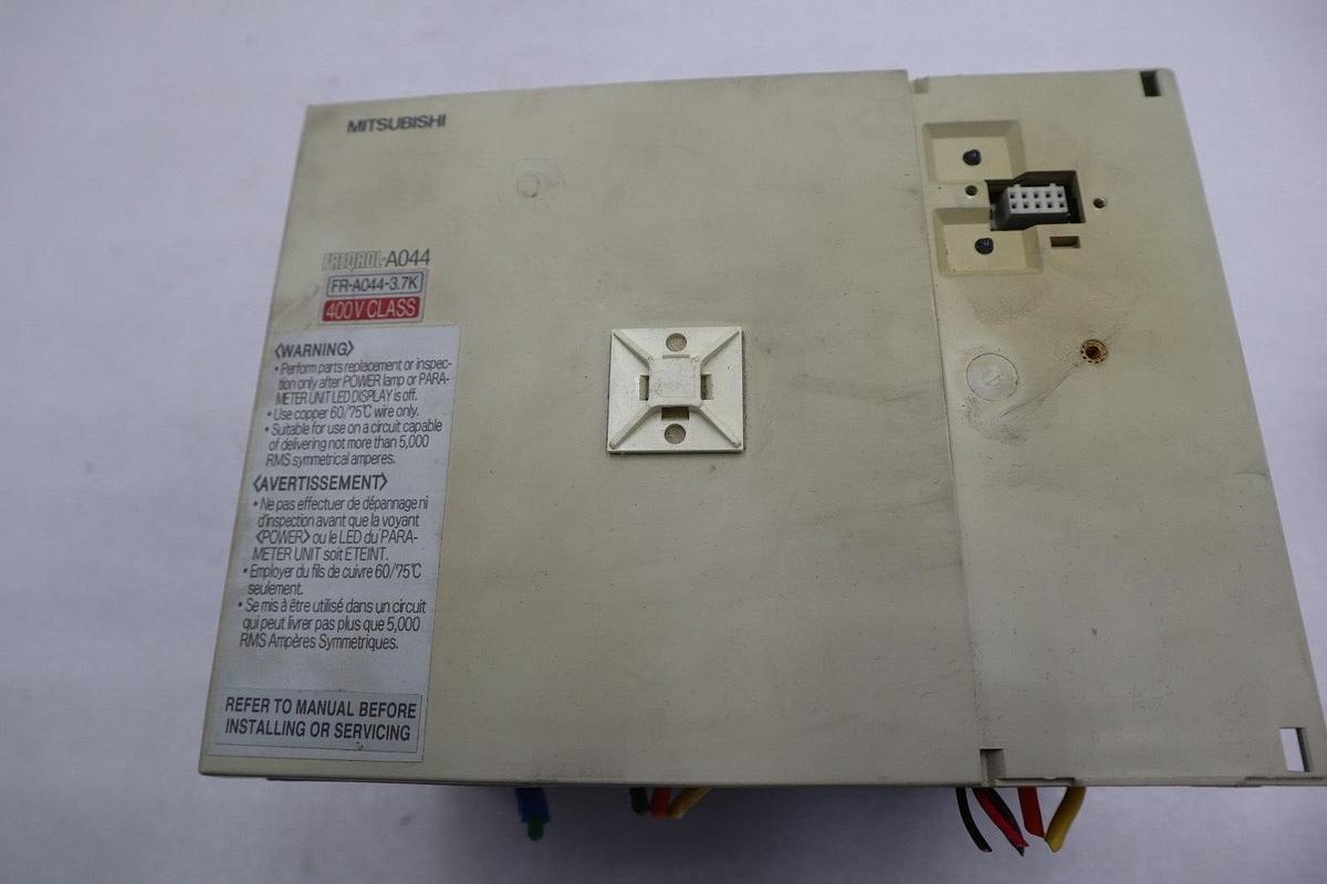 Used Mitsubishi FR-A044-3.7K-UL Freqrol Inverter Drive 380-460v-ac 5hp STK 2263-A