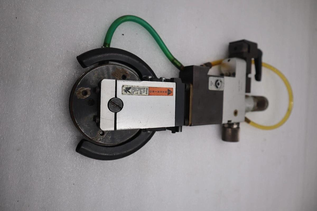 Used Tidland 131892 Pneumatic Circular Knife With Holder STOCK S-140-A