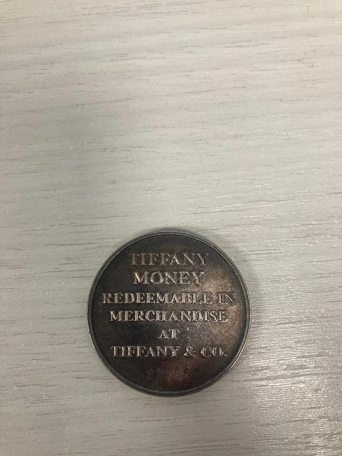 Used LOT OF 3 TIFFANY STERLING SILVER 25 DOLLAR COIN