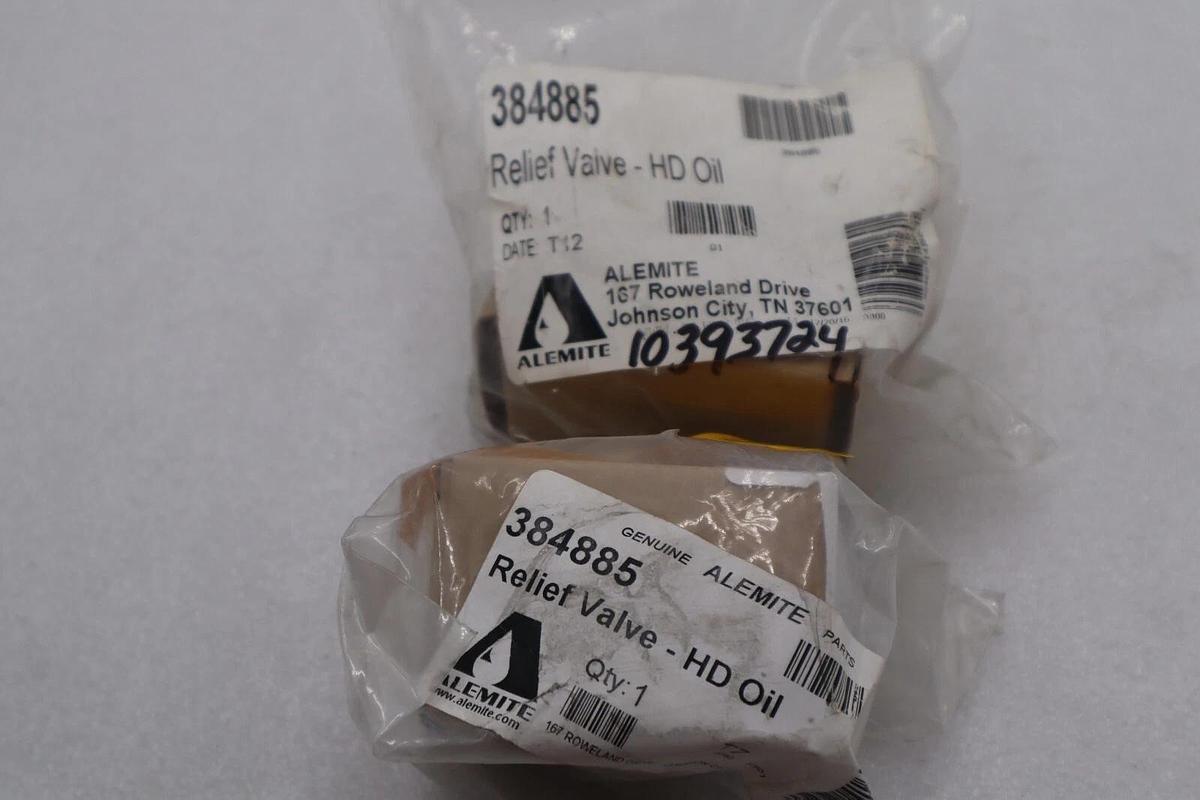 ALEMITE 384885 RELIEF VALVE - HD OIL STOCK #K-2005