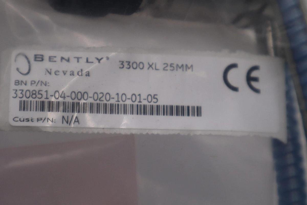 Used NEW Bently Nevada 330851-04-000-020-10-01-05 3300 XL 25MM STOCK G484A