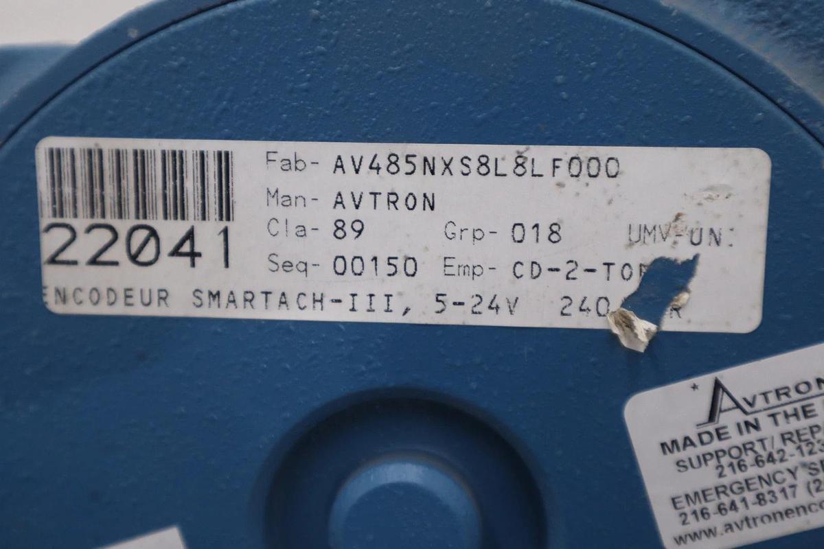 Used AVTRON AV485-NXS8L8LF000 5-24VDC - NEW OPEN BOX - STOCK GF920