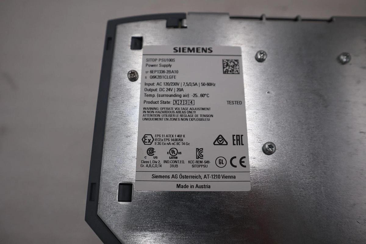 Used Siemens 6EP1336-2BA10 6EP1336-2BA10 Power Supply STOCK K-610-A