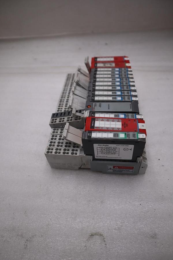 Used LOT OF POINT I/O ALLEN BRADLEY MODULES (AS PHOTOGRAPHED) STOCK G-382B