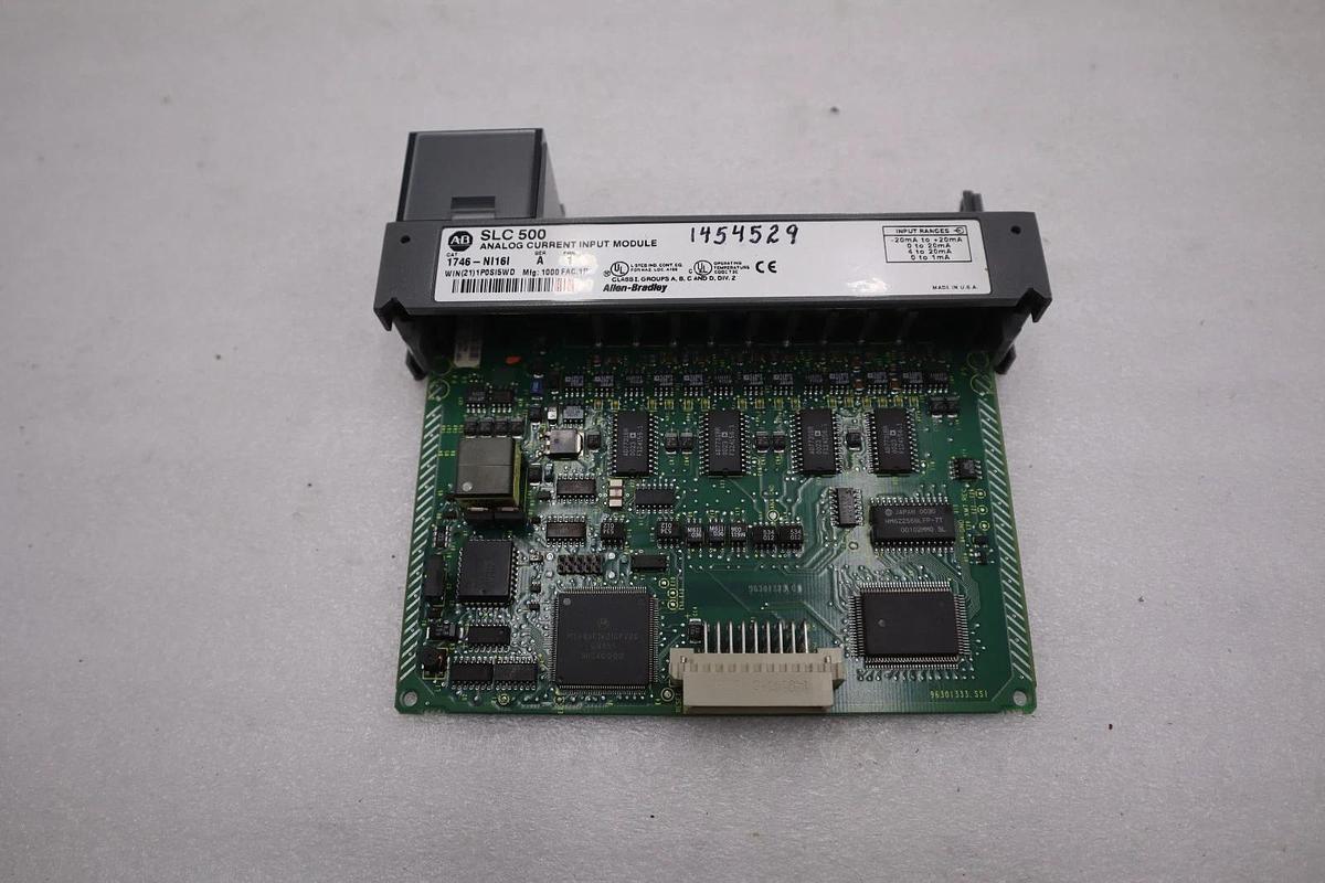 Used Allen-Bradley SLC 500 1746-NI16I Ser. A AB STOCK 5361