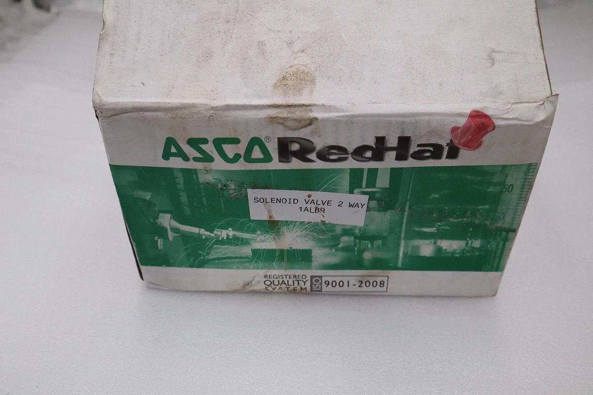 NEW IN BOX ASCO 8210P100/ 1ALB9 100-240V 5-90PSI STOCK H1579