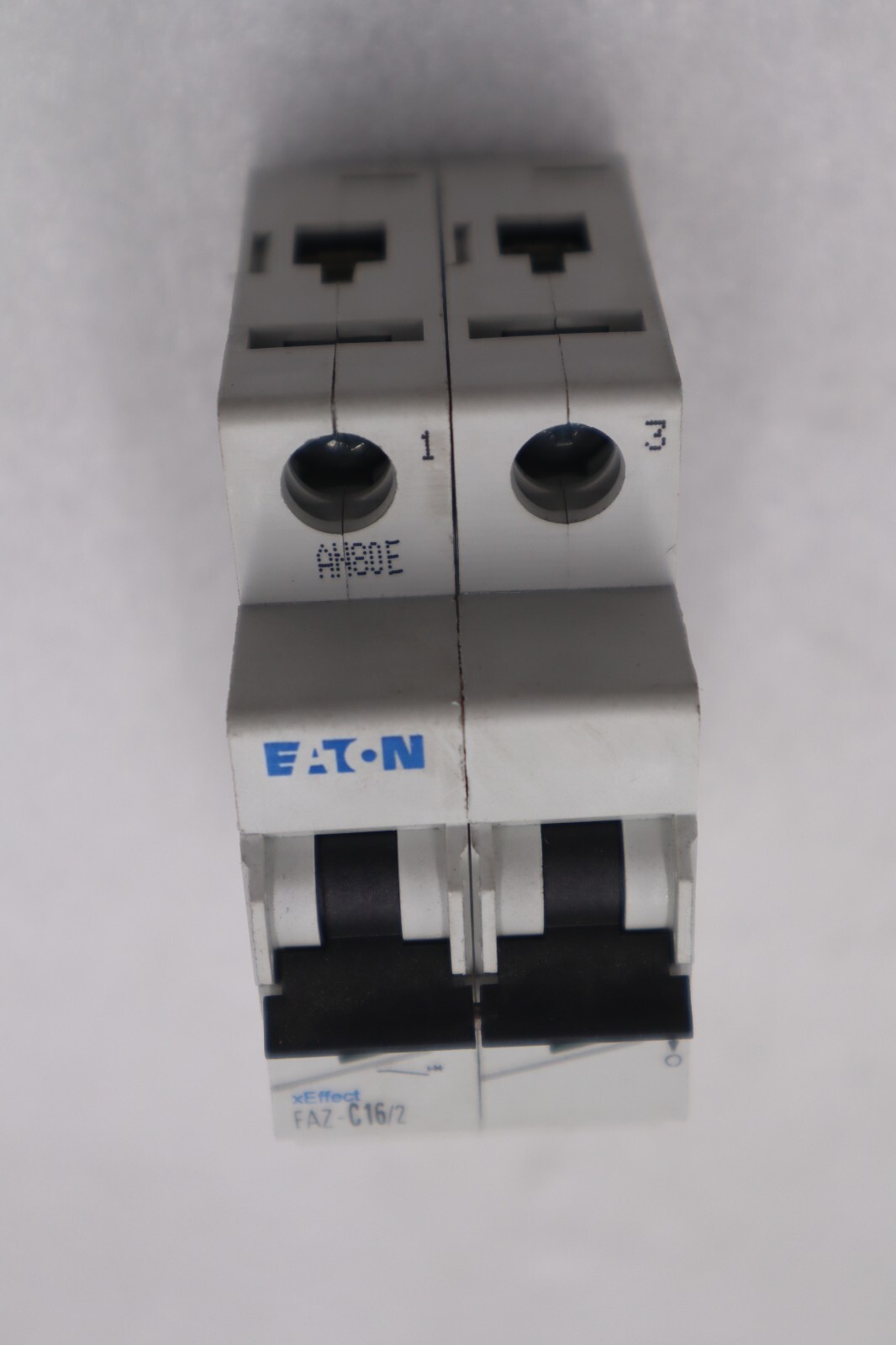 Used Moeller Eaton FAZ-C16/2 Circuit Breaker 16A 16 Amp 2-Pole STOCK K-3483