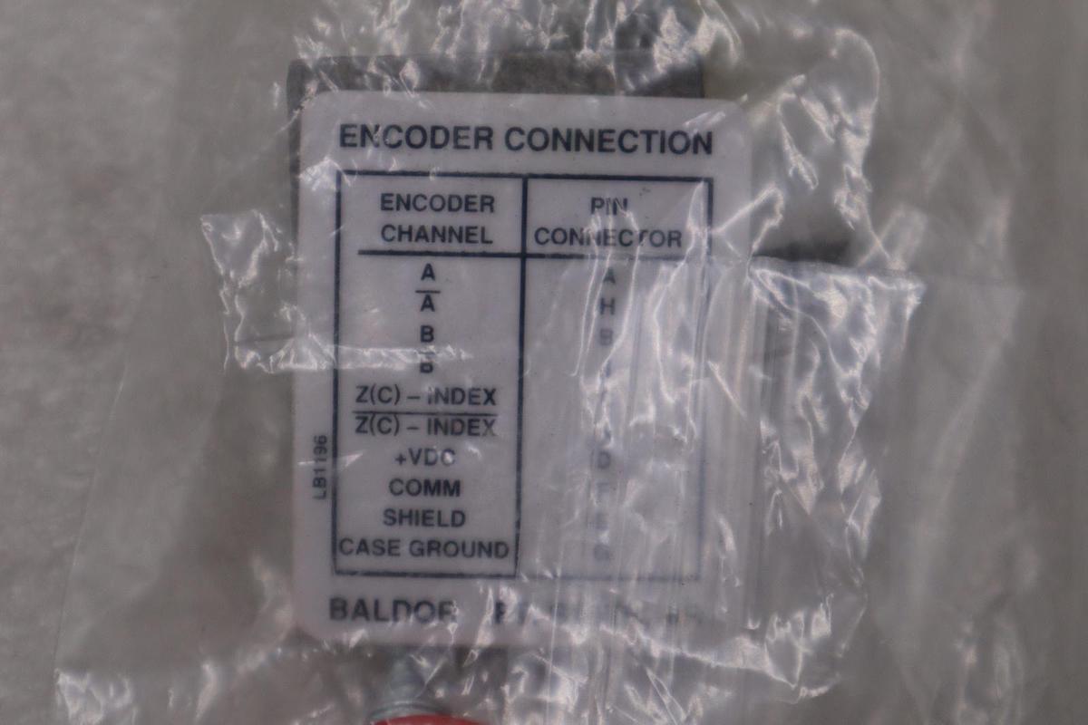 Used BALDOR ENC01BC-B1 ENCODER CONNECTION STOCK #K-1962A