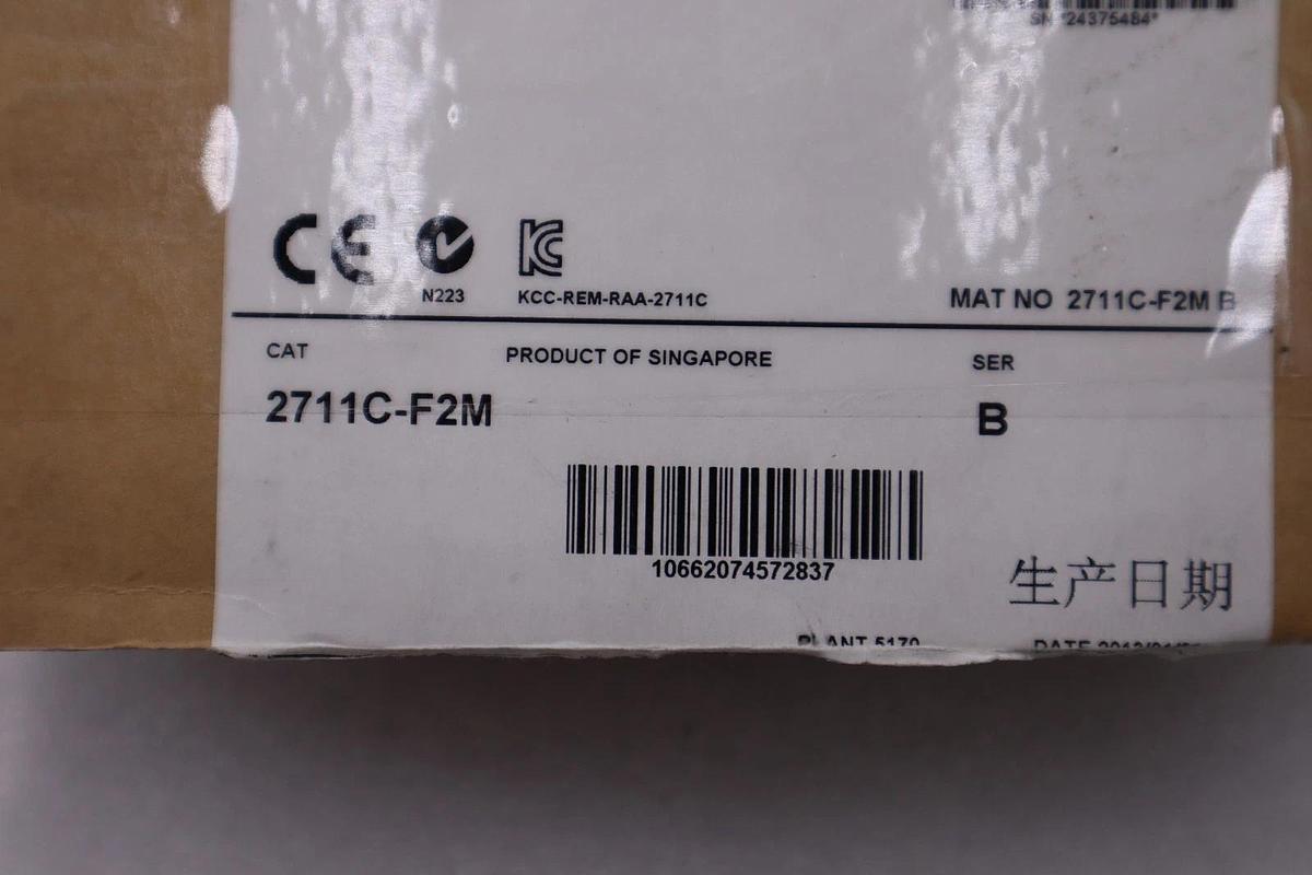 Used NEW IN BOX Allen Bradley 2711C-F2M PanelView C200 HMI Operator Interface #3483A