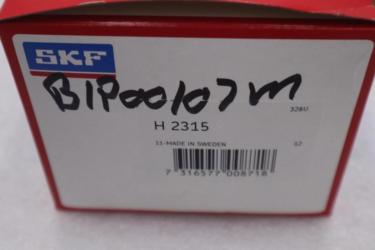 NEW OPEN BOX SKF H2315 Adapter / Withdrawal Sleeve H 2315 STOCK 3253A