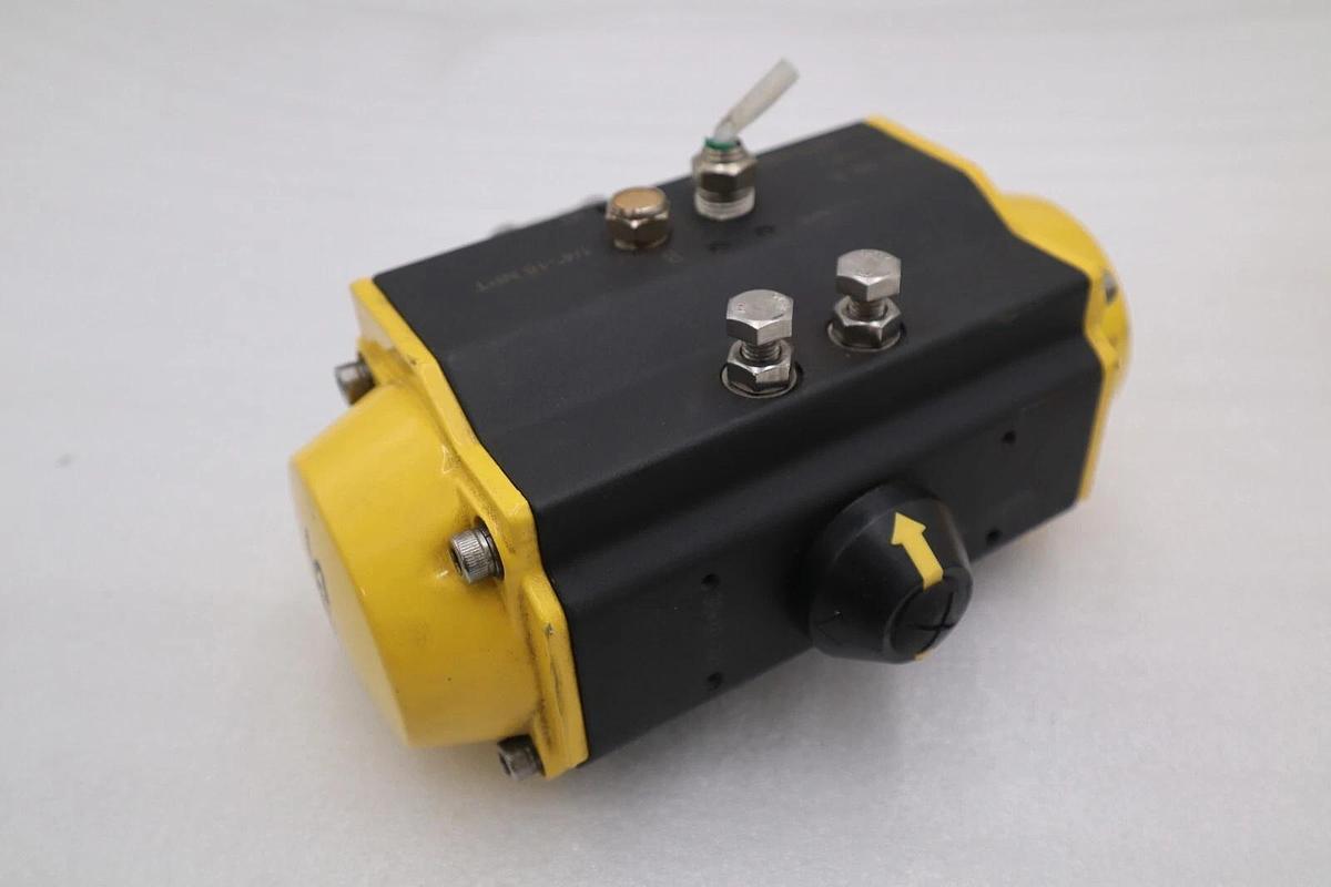 Used SHARPE SPN II 075 Double Acting Rack and Pinion Pneumatic Actuator STOCK 1549-A