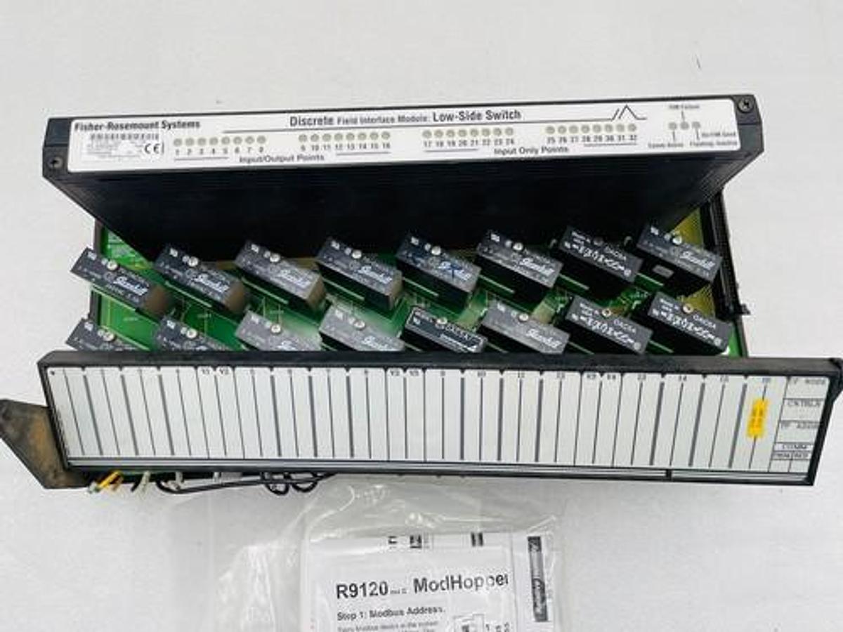 Used Fisher-Rosemount 01984-4121-0002 Isolated Discrete Termination Panel A #2316