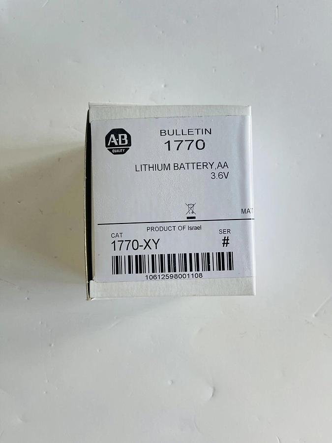 ALLEN BRADLEY 1770-XY 3.6V NSMP #K-911/956/958/959