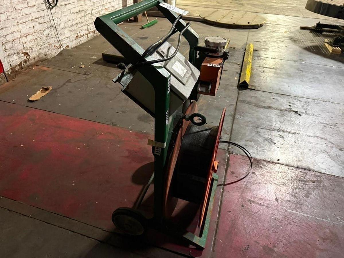 Used SWEED CL200 AE Cut-to-Length Strapping Dispenser (Plastic Strapping)