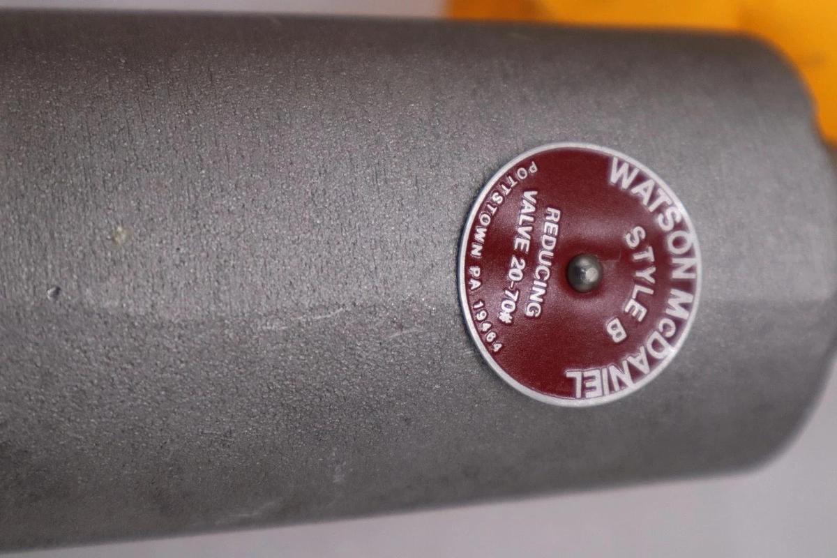 NEW OPEN BOX Watson McDaniel B-17-N-2-V Regulating Valve. 2" 20-70 psi STK H877