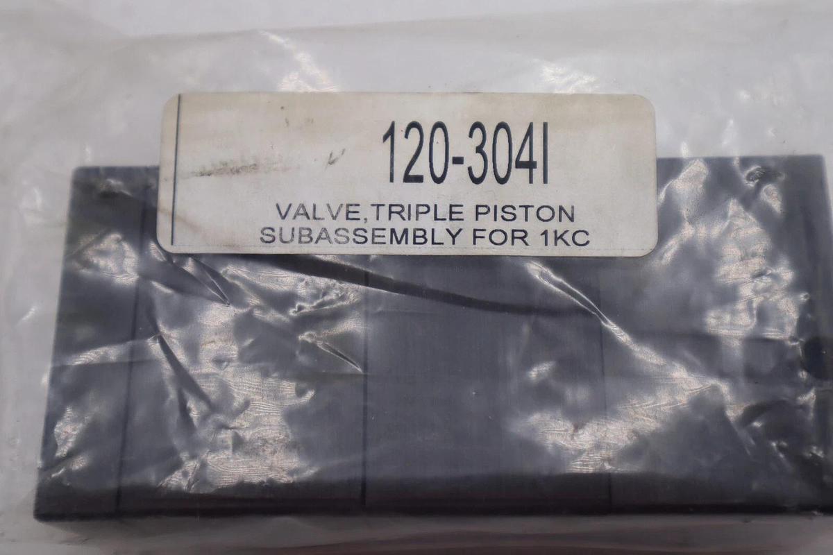 Valve Triple Piston Subassembly For 1KC 120-3041 #K-1864