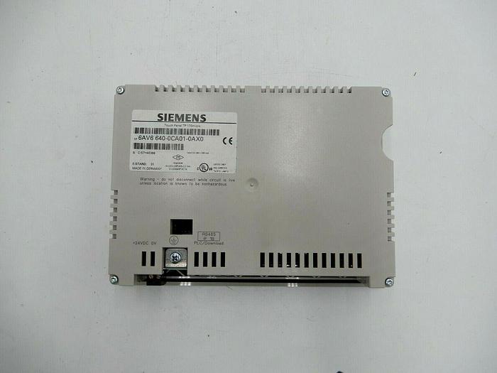SIEMENS SIMATIC 6AV6640-0CA01-0AX0 TOUCH PANEL TP 170 MICRO STOCK 793