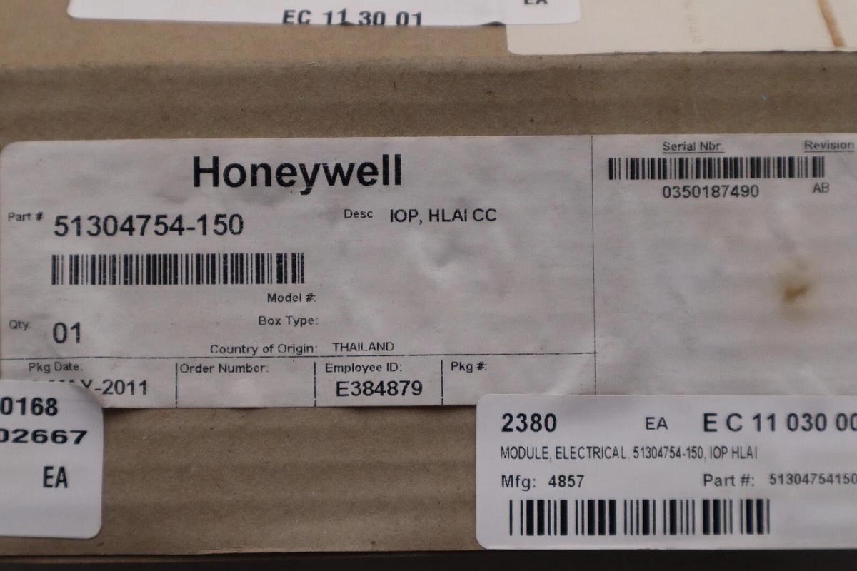 Used NEW IN BOX HONEYWELL 51304754-150 HIGH LEVEL ANALOG INPUT STOCK G310