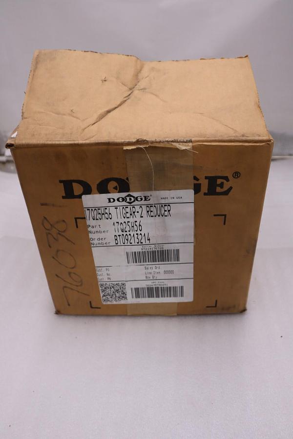 Used NEW IN BOX DODGE 17Q25H56 TIGEAR-2 REDUCER GEARBOX STOCK H764