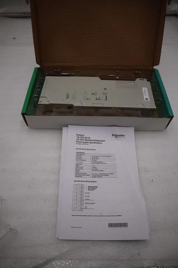Used NEW IN BOX SCHNEIDER ELECTRIC 140-CPS-524-00 / 140CPS52400 STOCK G211A